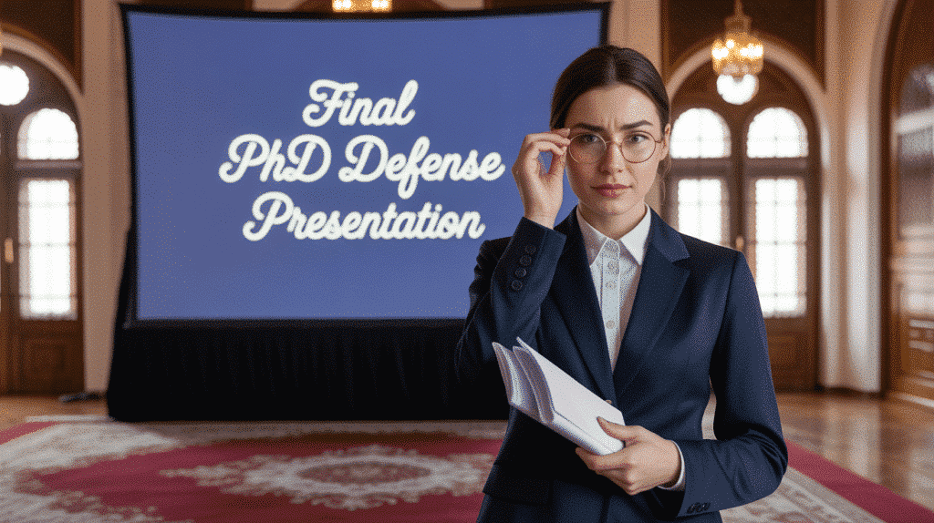 Preparing for Your Final PhD Defense Presentation