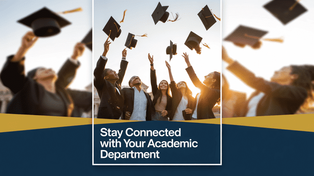 Staying Connected with Your Academic Department Post-Graduation