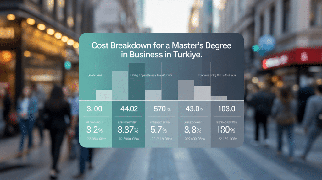 Cost Breakdown for a Master's Degree in Business in Turkey