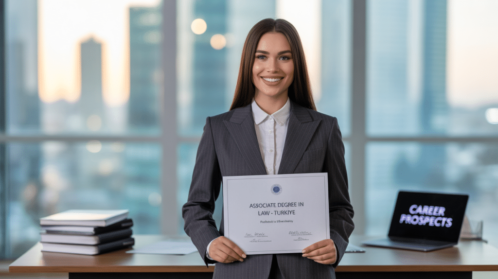 Career Prospects After a Associate Degree in Law from Turkey