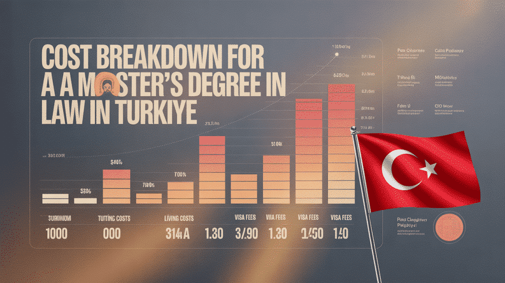 Cost Breakdown for a Master's Degree in Law in Turkey