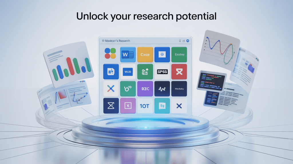 Software and Tools Useful for Master's Research (Statistical Software, Reference Managers)