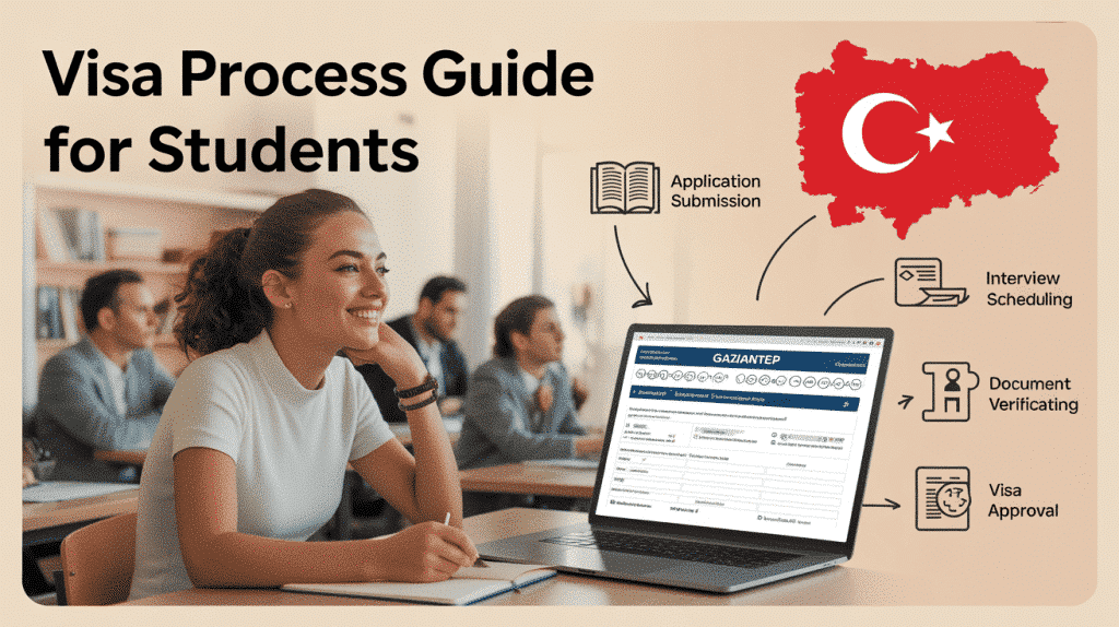 Visa Process Guide for Students in Gaziantep