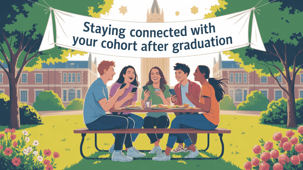 Staying Connected with Your Cohort and Department After Graduation
