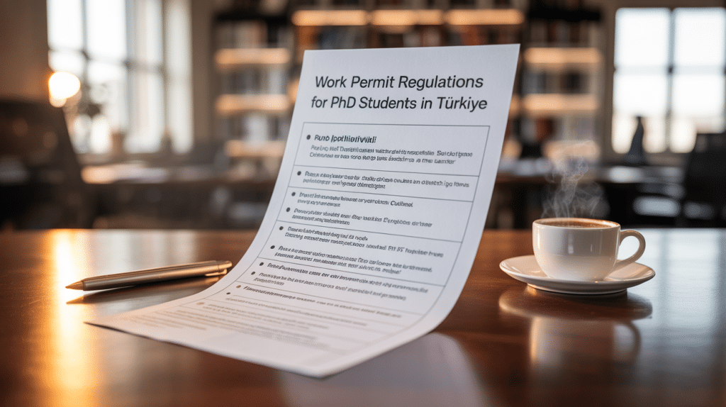 Work Permit Regulations for PhD Students Who Teach or Have Assistantships