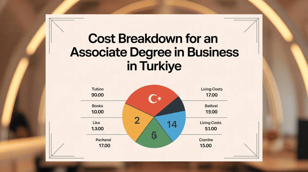 Cost Breakdown for a Associate Degree in Business in Turkey