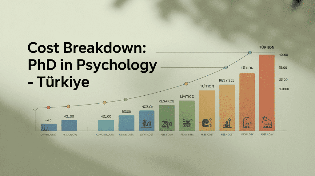 Cost Breakdown for a PhD Degree in Psychology in Turkey