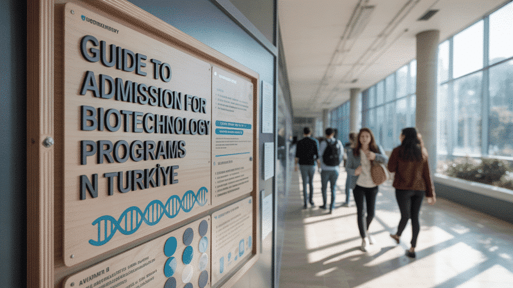 Guide to Admission for Biotechnology Programs in Turkey