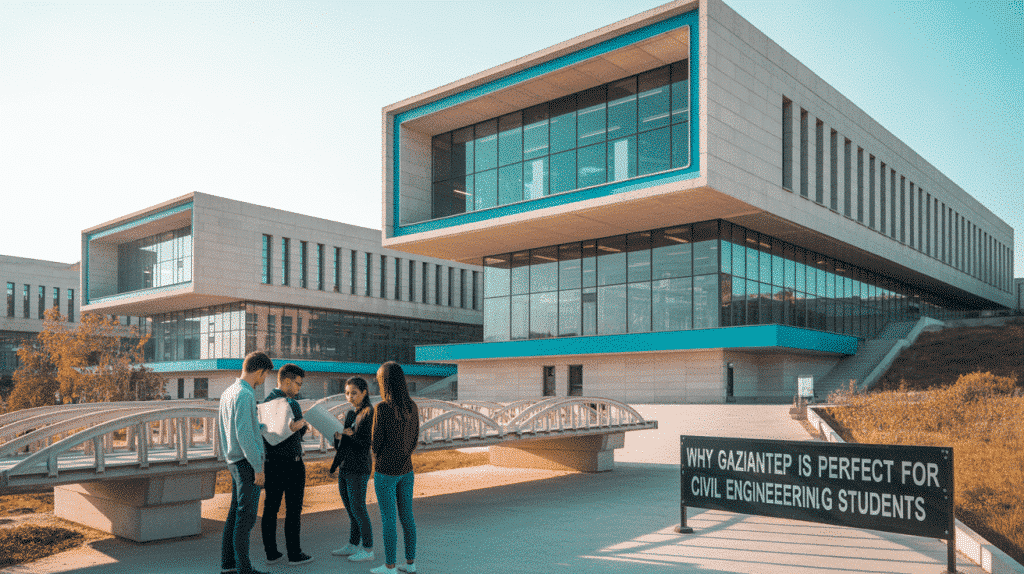 Top Reasons Gaziantep is Ideal for Bachelor's Students in Civil Engineering