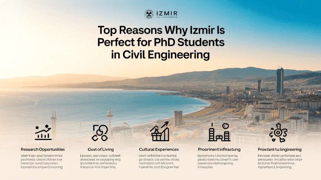 Top Reasons Izmir is Ideal for PhD Students in Civil Engineering