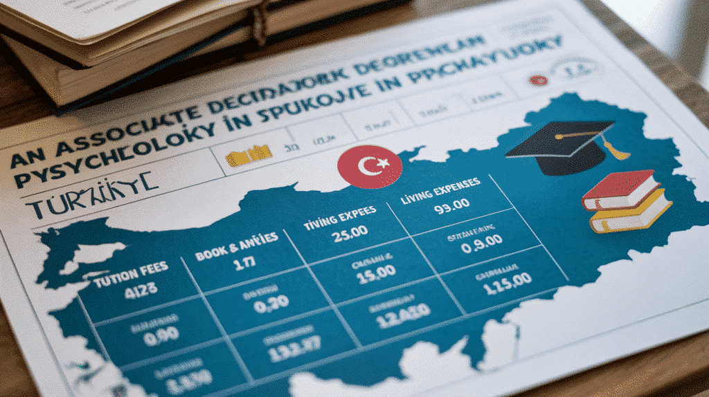 Cost Breakdown for a Associate Degree in Psychology in Turkey