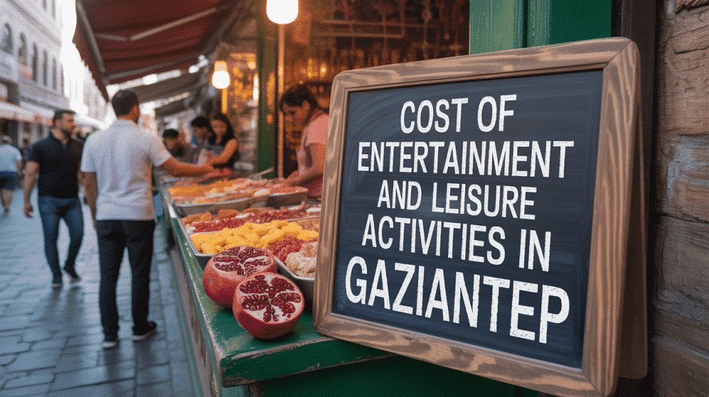 Cost of Entertainment and Leisure Activities in Gaziantep