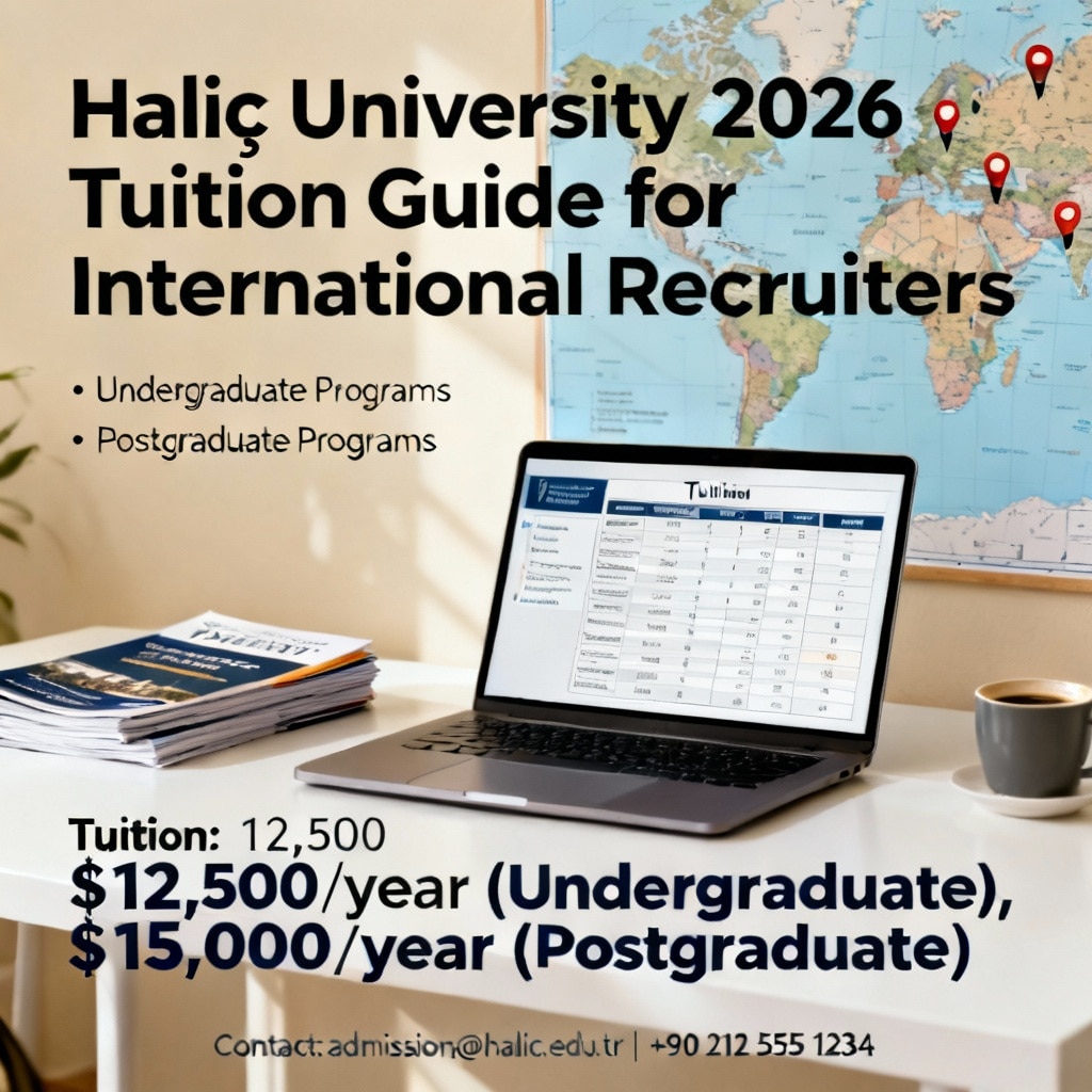 Tuition fees at Haliç University for 2026