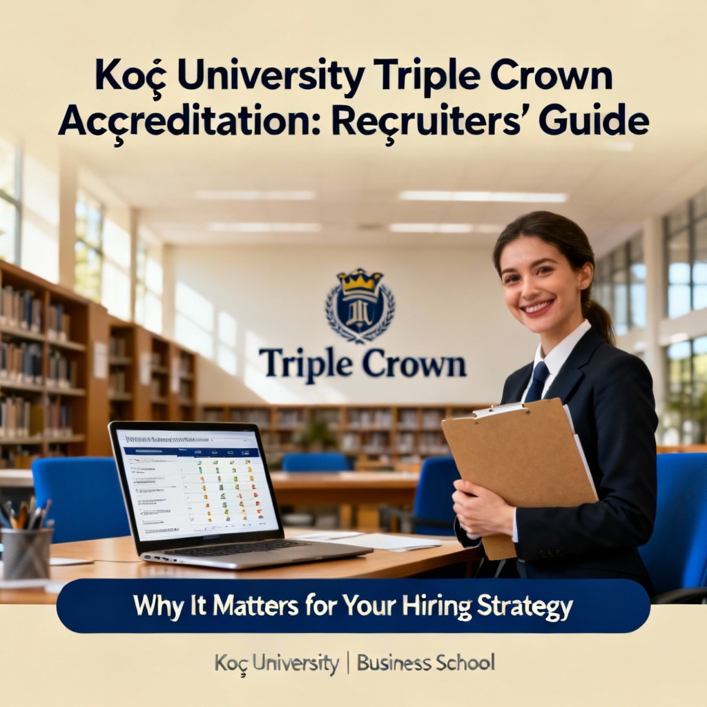 Koç University international accreditation
