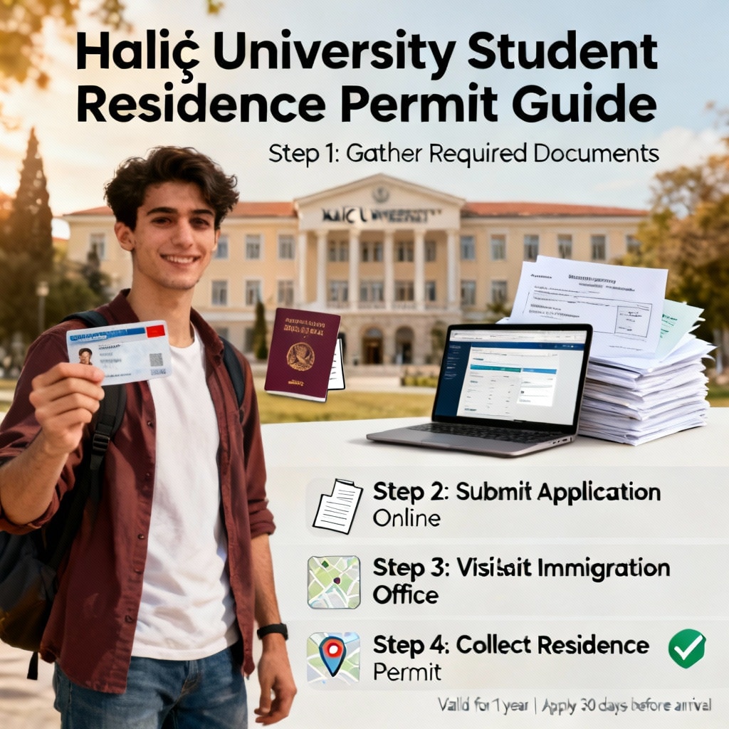 How to get a residence permit as a Haliç University student