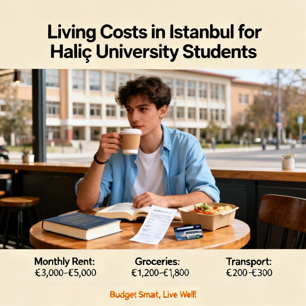 Living costs in Istanbul as a Haliç University student