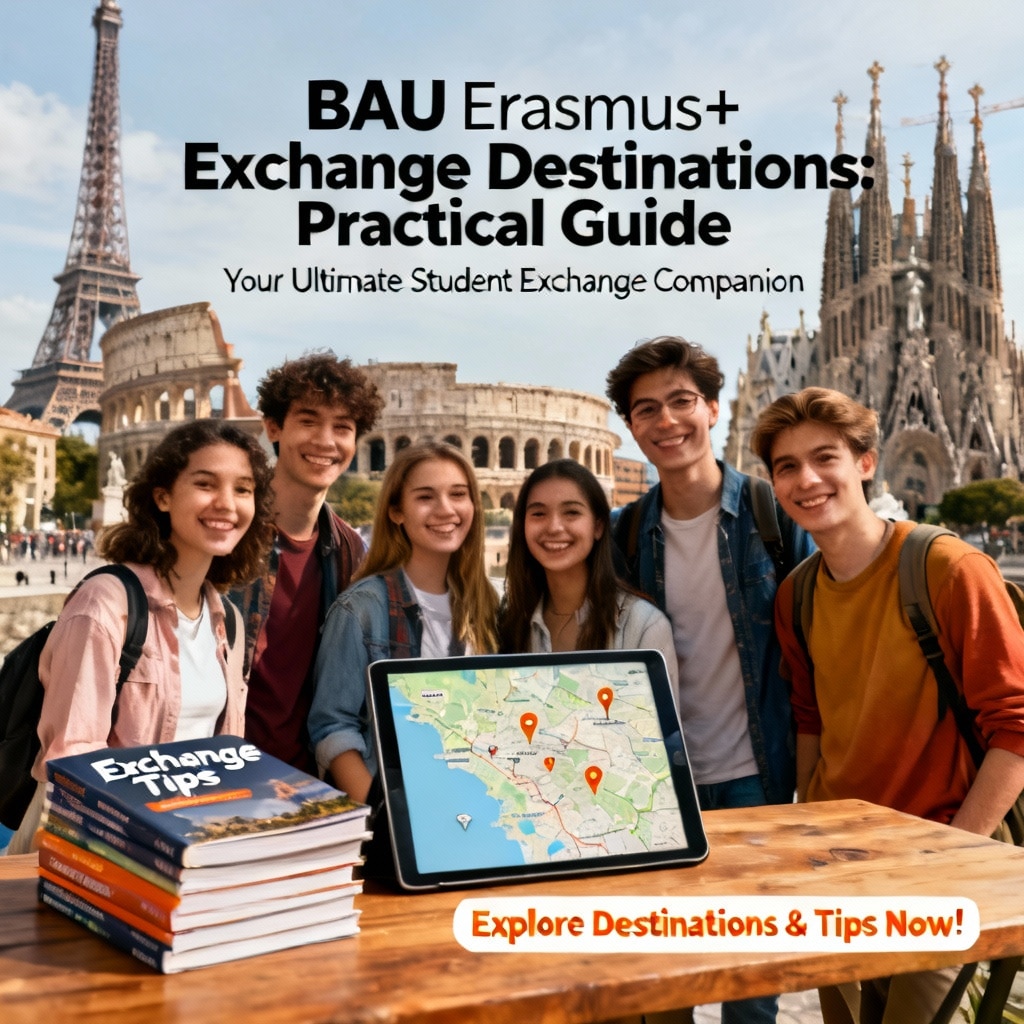 BAU’s Erasmus+ exchange destinations