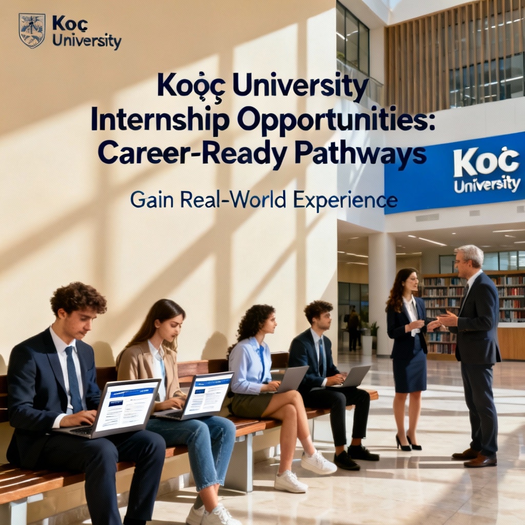 Koç University internship opportunities