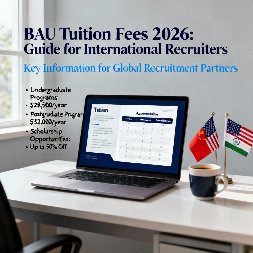 Bahçeşehir University tuition fees 2026