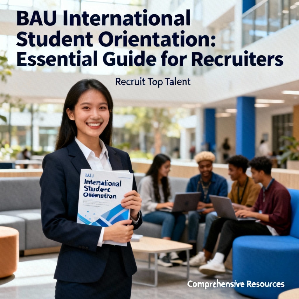BAU international student orientation program