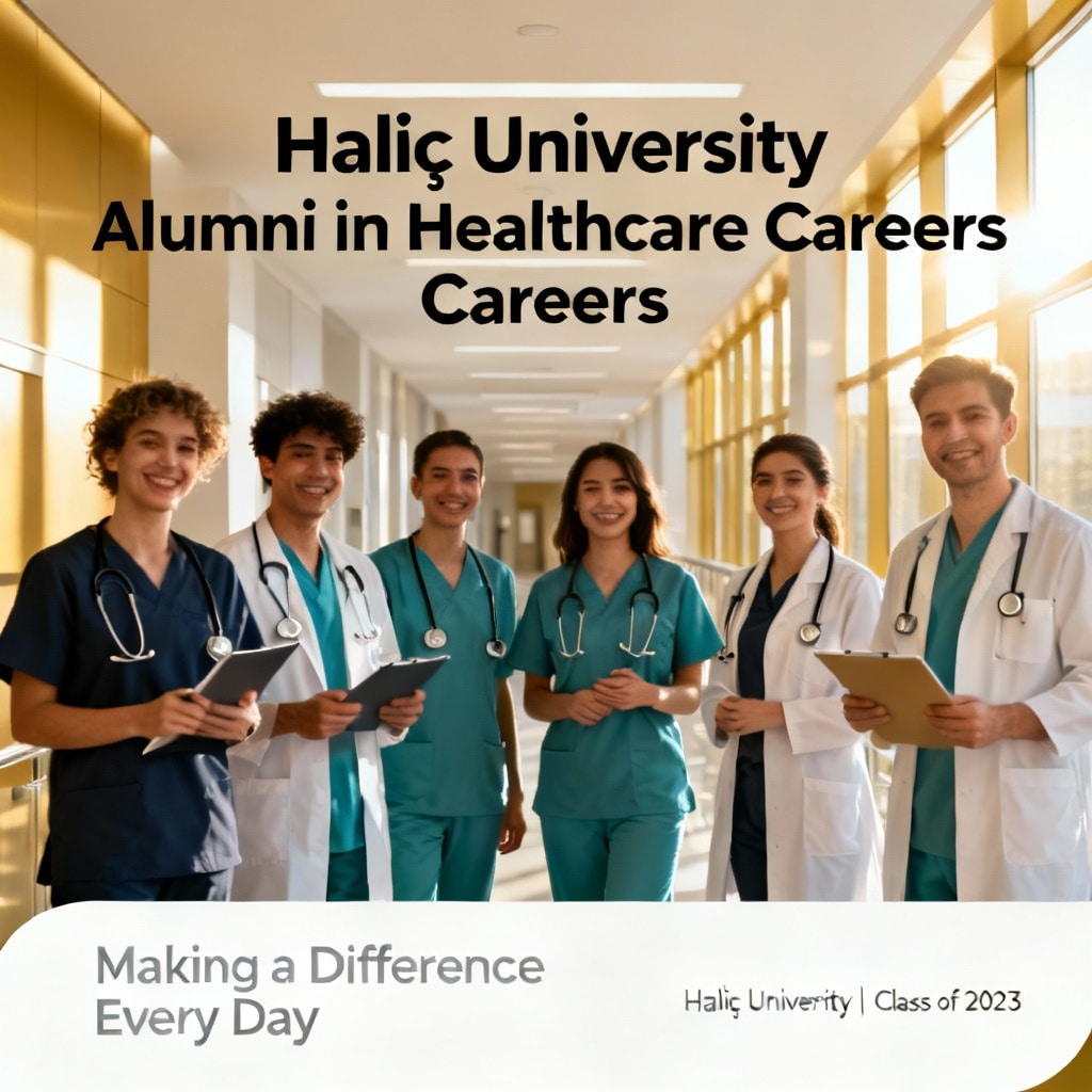 Haliç University alumni in healthcare careers