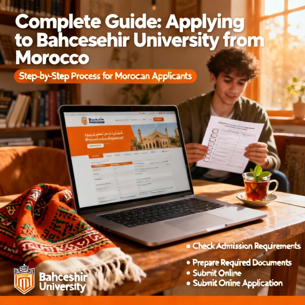 Bahçeşehir University how to apply from Morocco