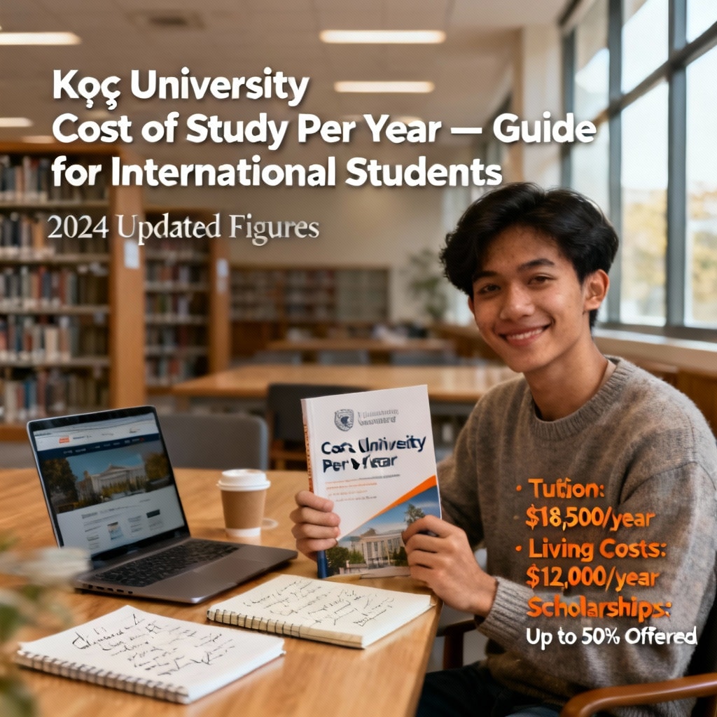 Koç University cost of study per year