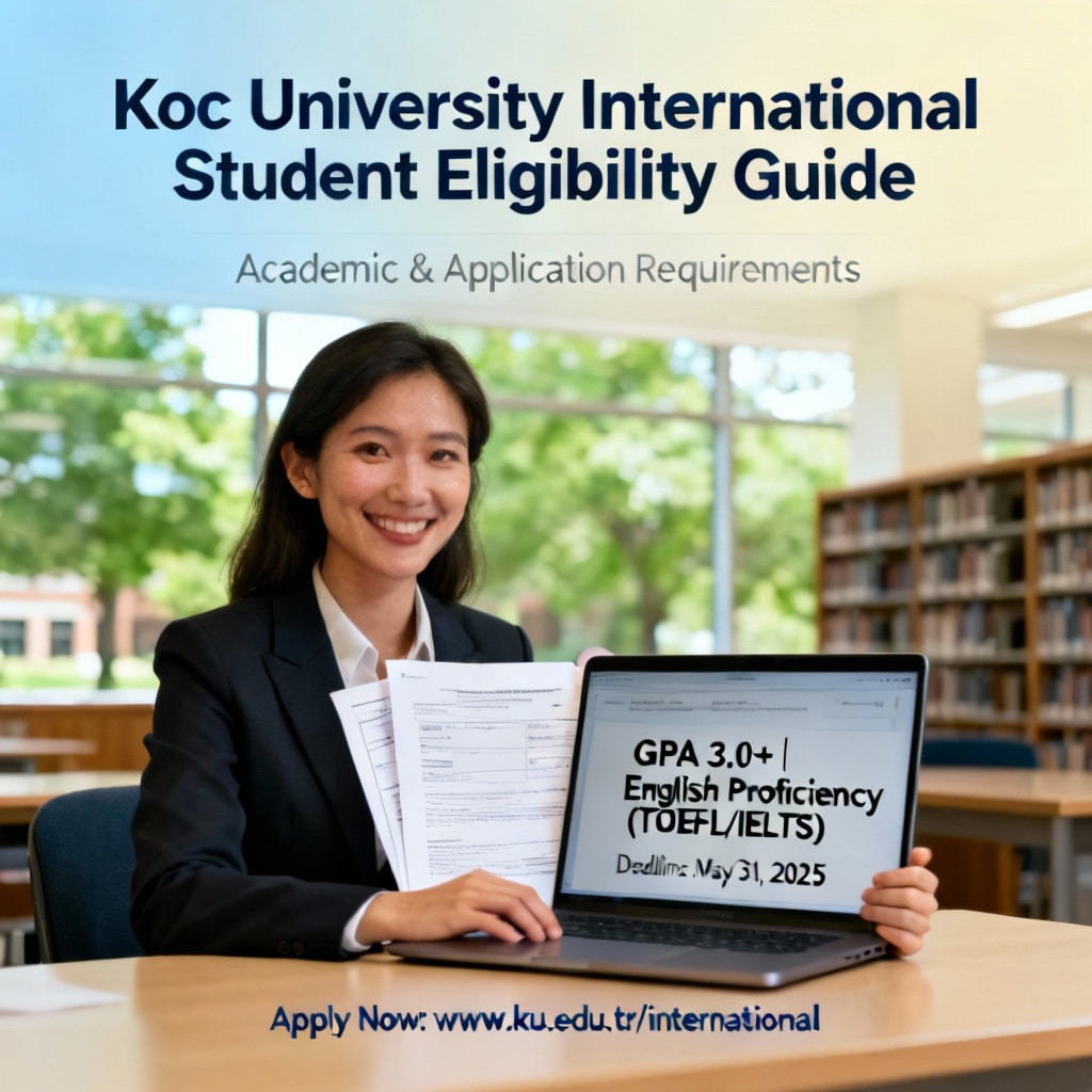 Koç University eligibility for international students