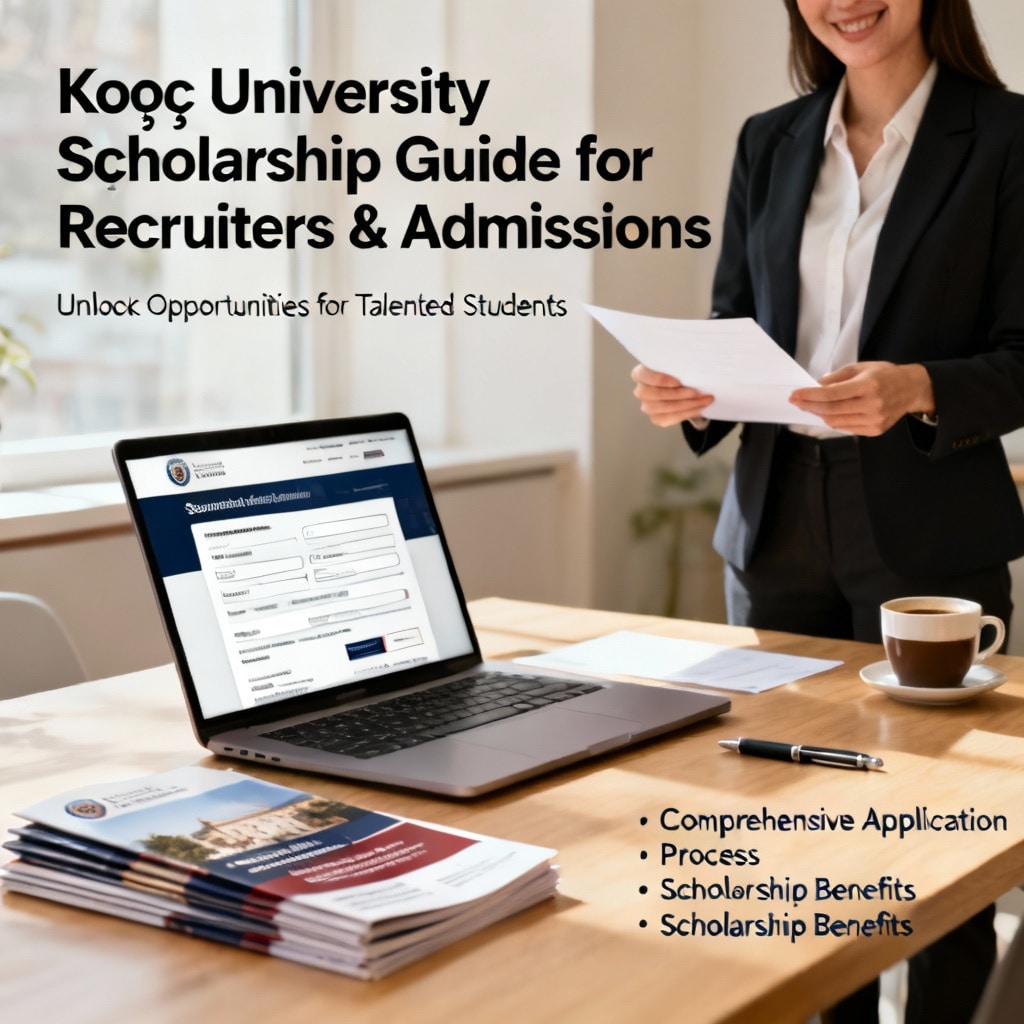 Scholarship application tips for Koç University applicants