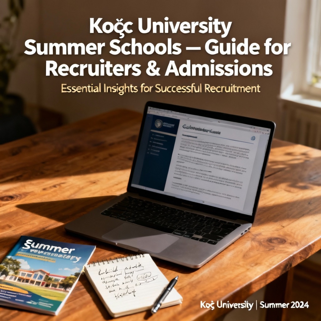 Koç University summer schools for foreigners
