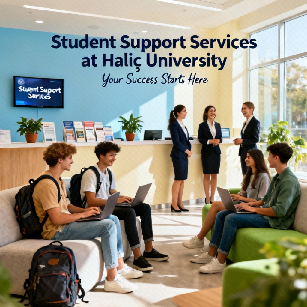 Student support services at Haliç University