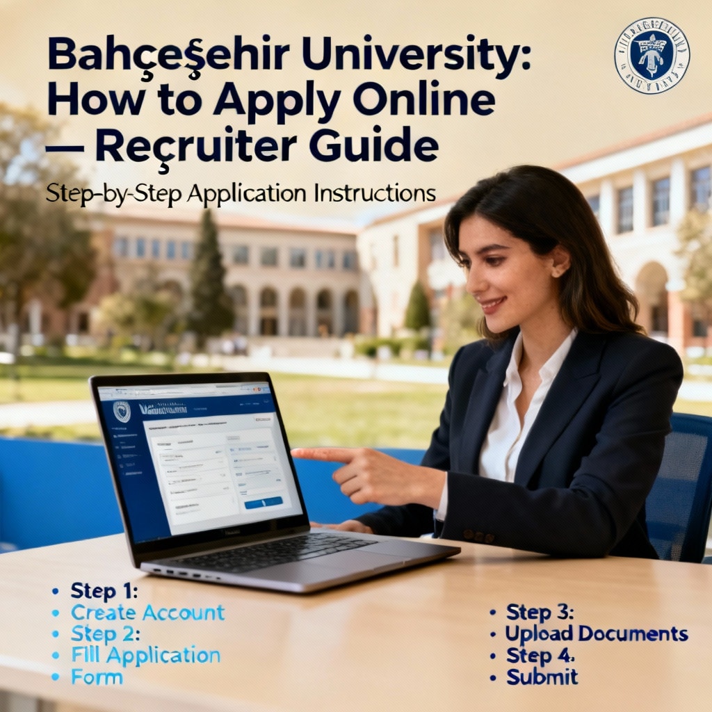 Bahçeşehir University how to apply online
