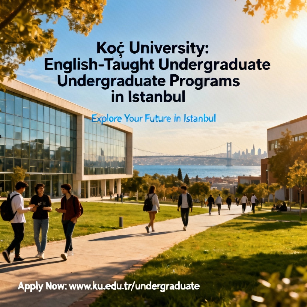 English-taught undergraduate programs at Koç University