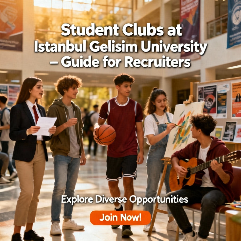 Student clubs at Istanbul Gelişim University