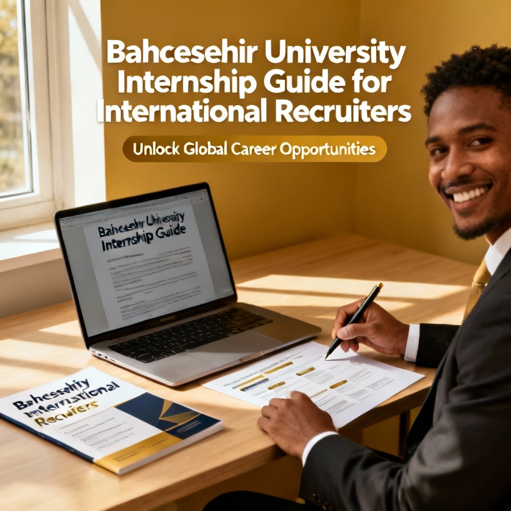 Bahçeşehir University internship opportunities