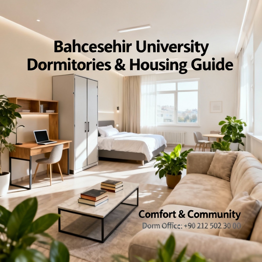 Bahçeşehir University dormitories and housing guide