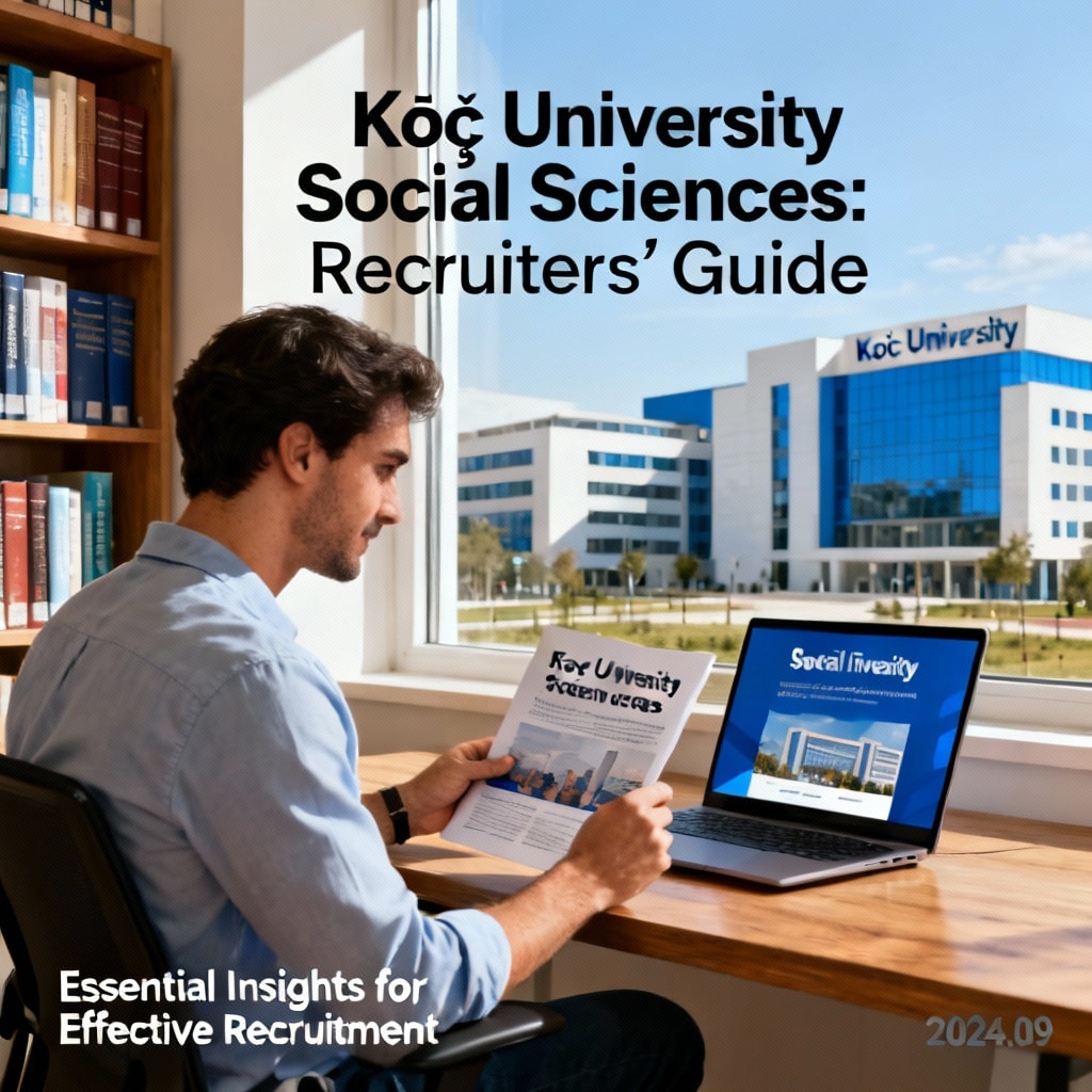 Koç University graduate programs in social sciences