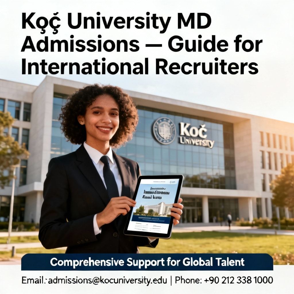 Medical school admission at Koç University