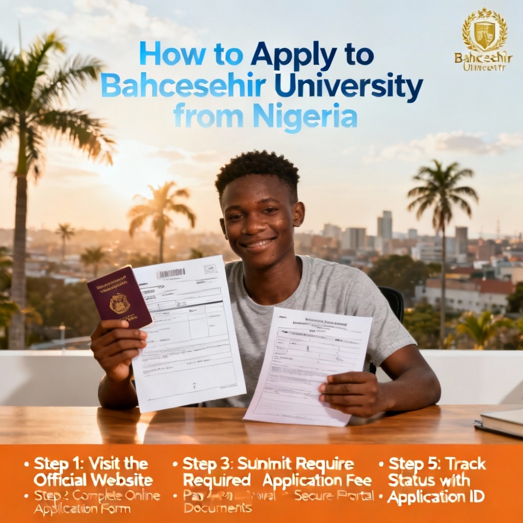 Bahçeşehir University how to apply from Nigeria