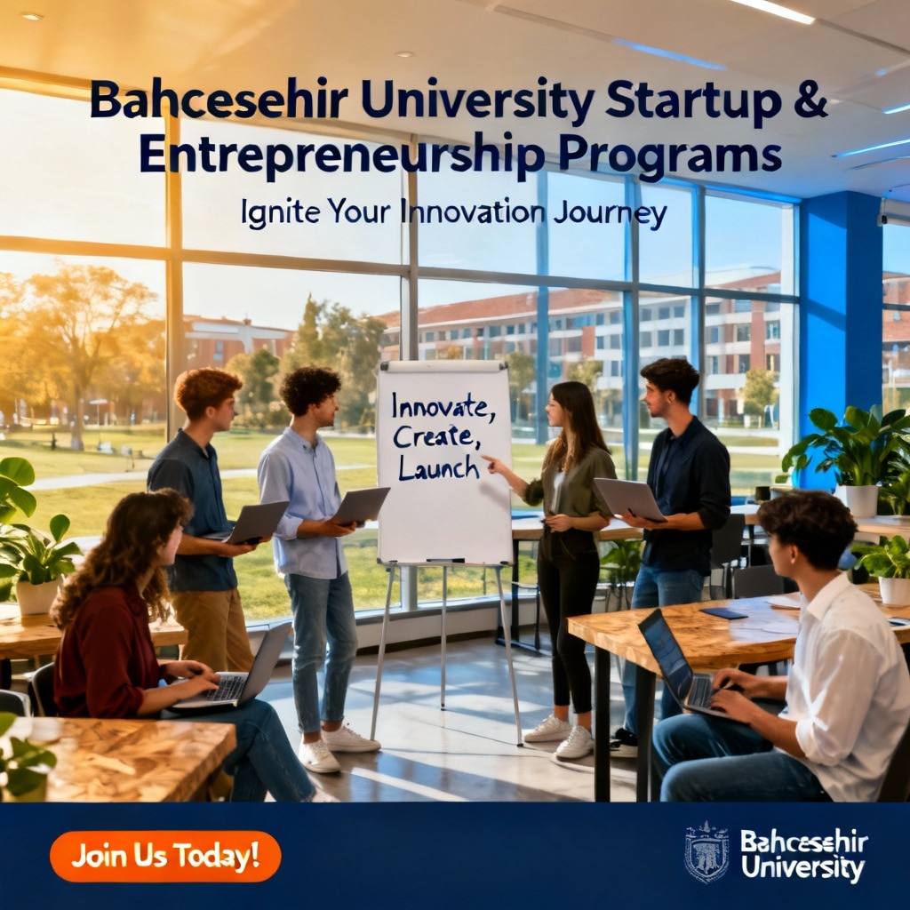 Bahçeşehir University startup and entrepreneurship programs