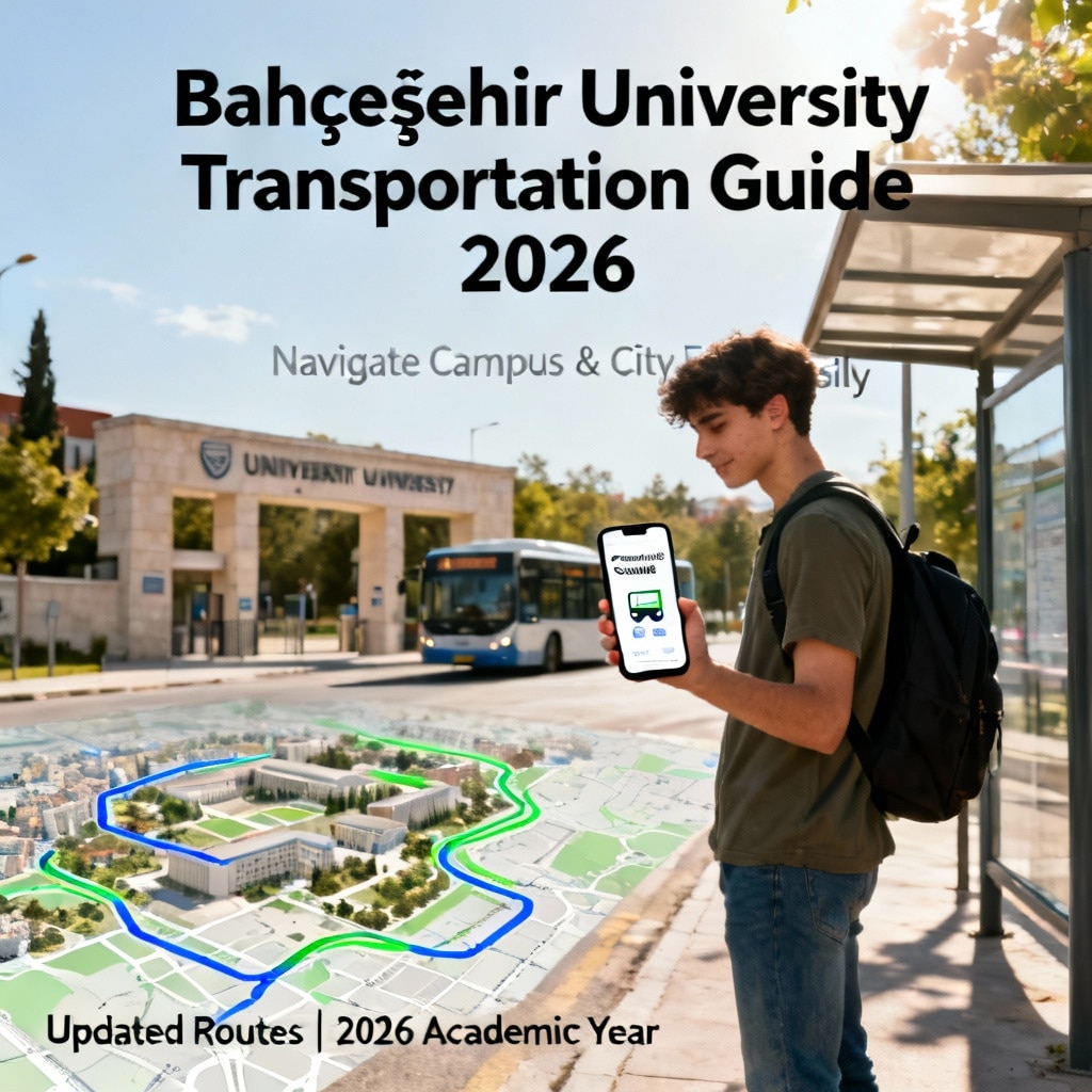 Bahçeşehir University transportation guide 2026 guide