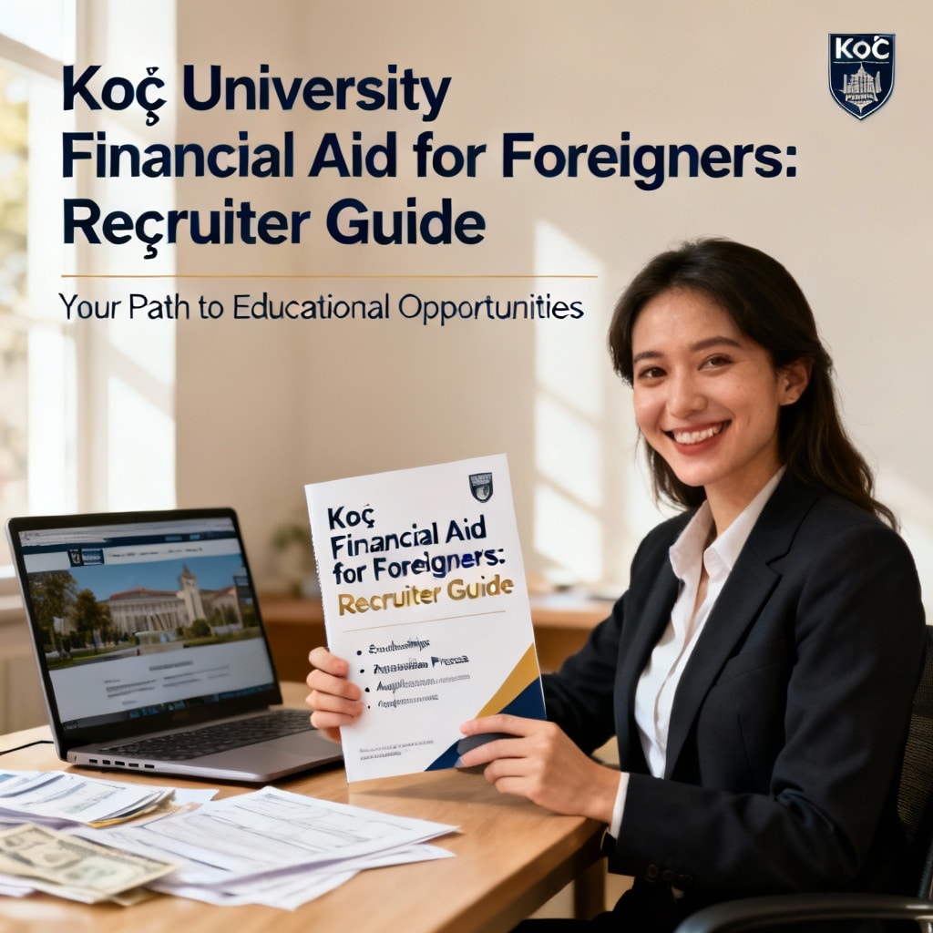 Koç University financial aid opportunities for foreigners