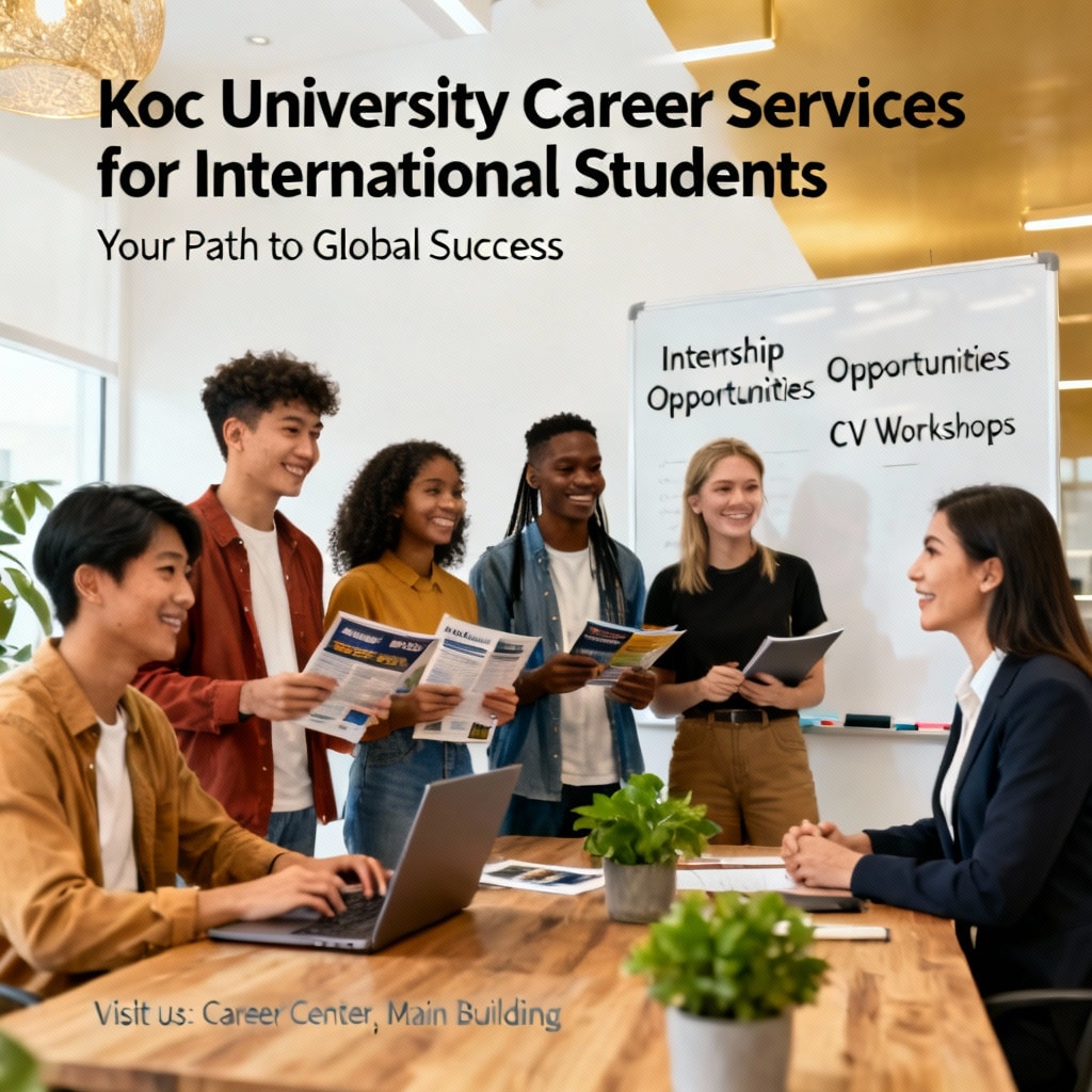 Koç University career services explained for foreigners