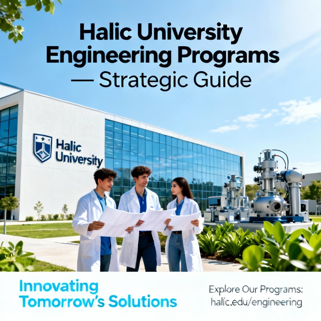 Haliç University engineering programs