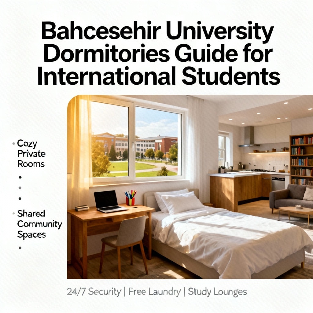 Bahçeşehir University dormitories guide for international students