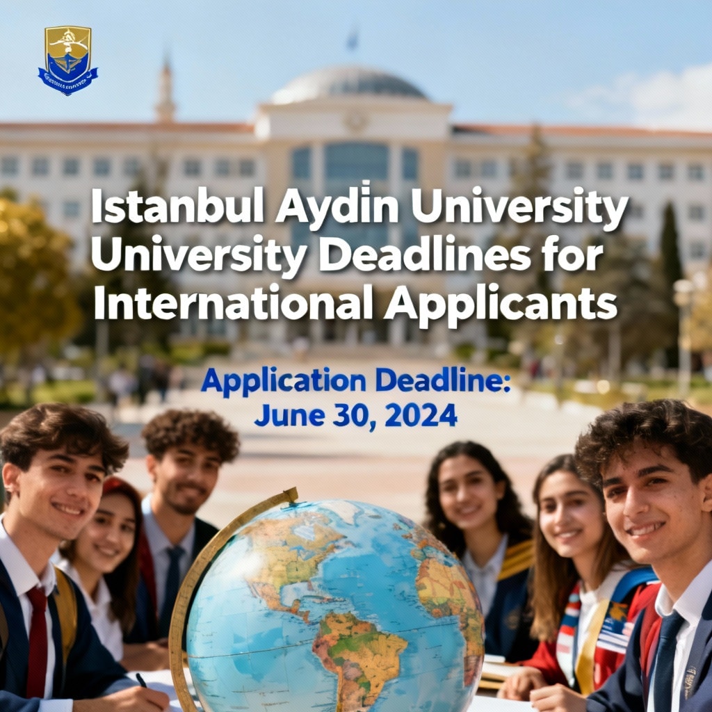 Istanbul Aydın University application deadlines for foreigners