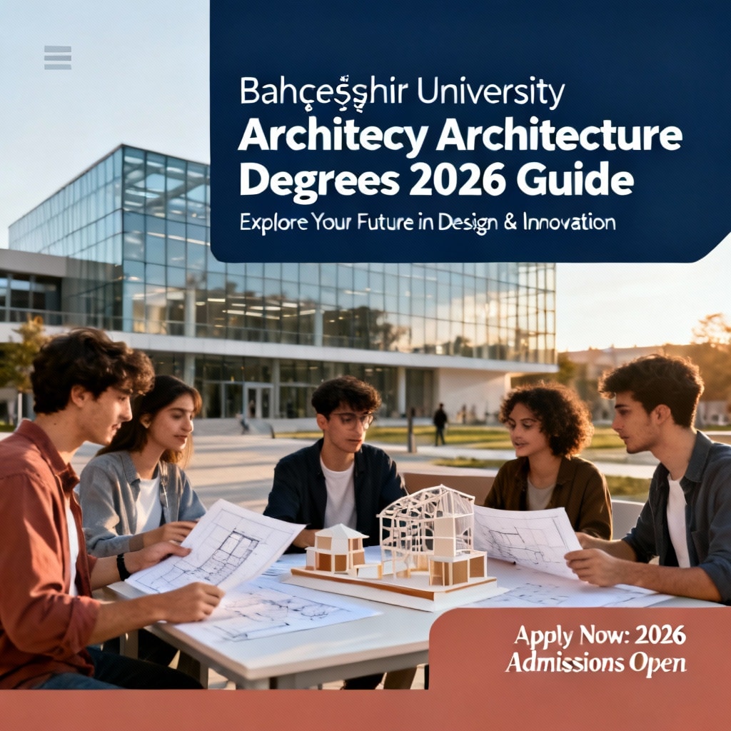 Bahçeşehir University architecture degrees 2026 guide