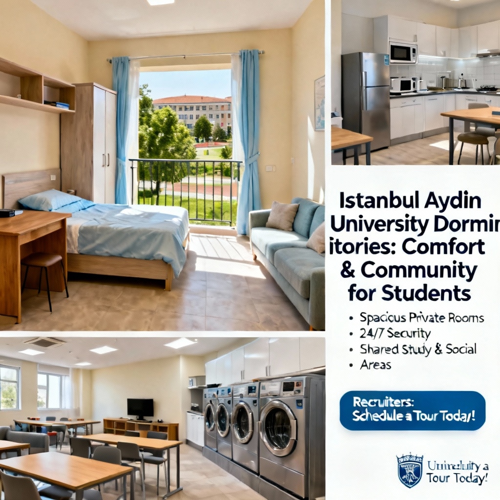 Istanbul Aydın University dormitories guide