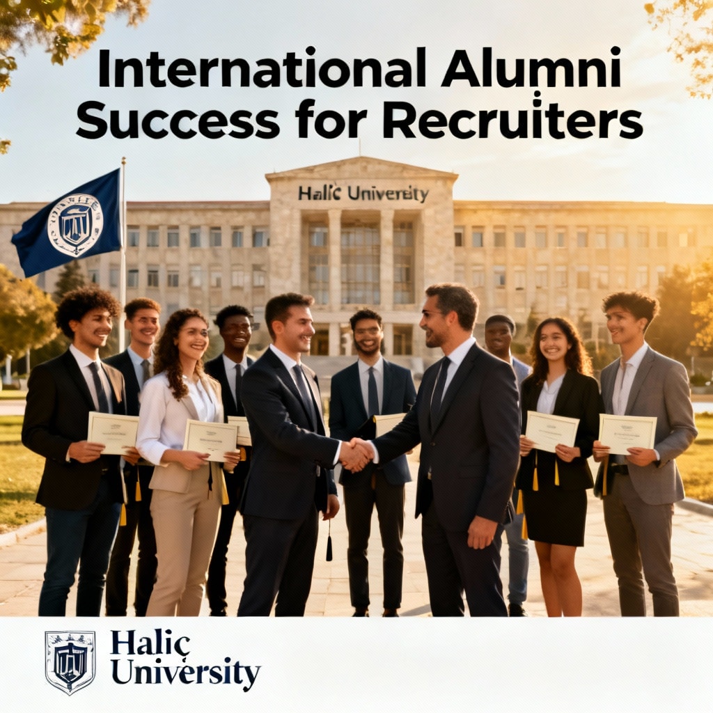 Haliç University international alumni success