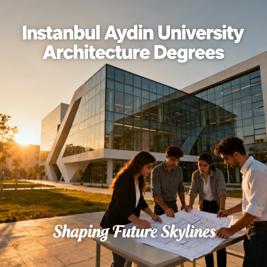 Istanbul Aydın University architecture degrees